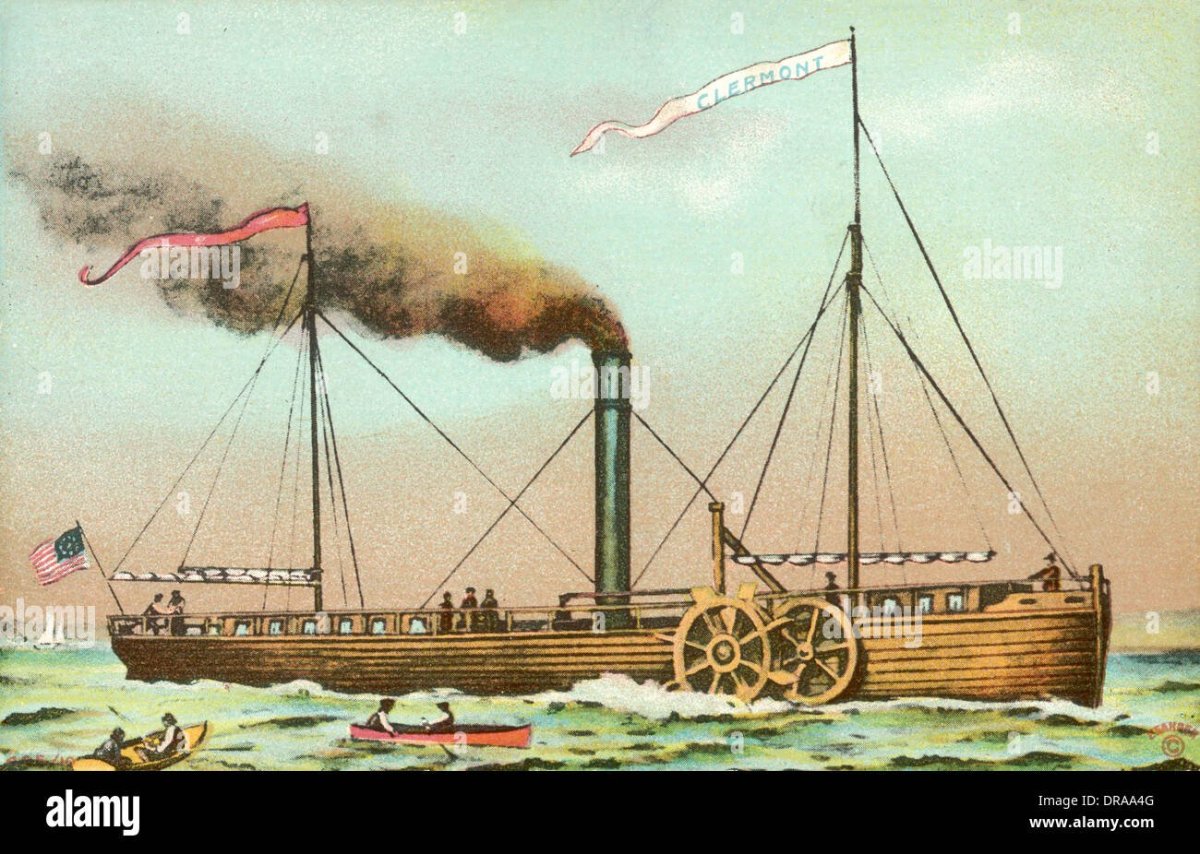 Роберт Фултон первый пароход