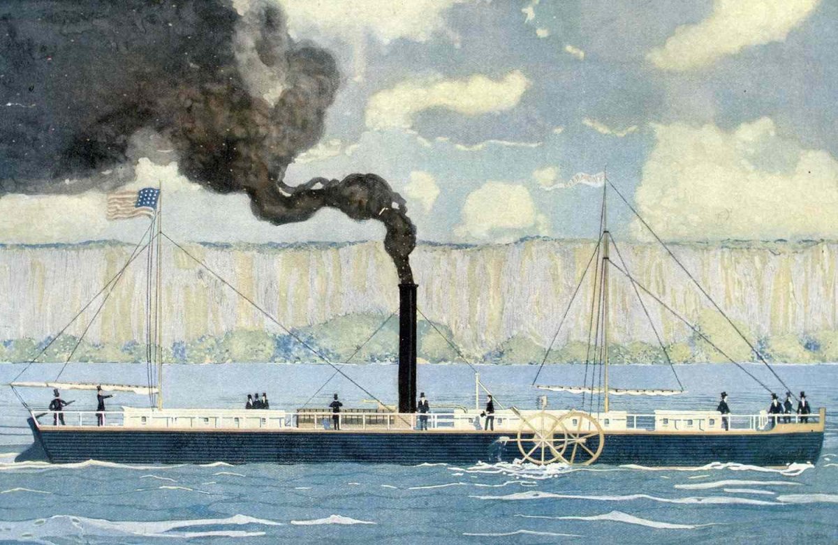 Пароход Роберта Фултона