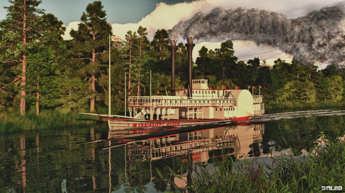 Колесные пароходы Миссисипи