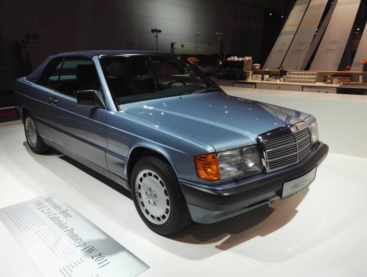 Мерседес 190е кабриолет