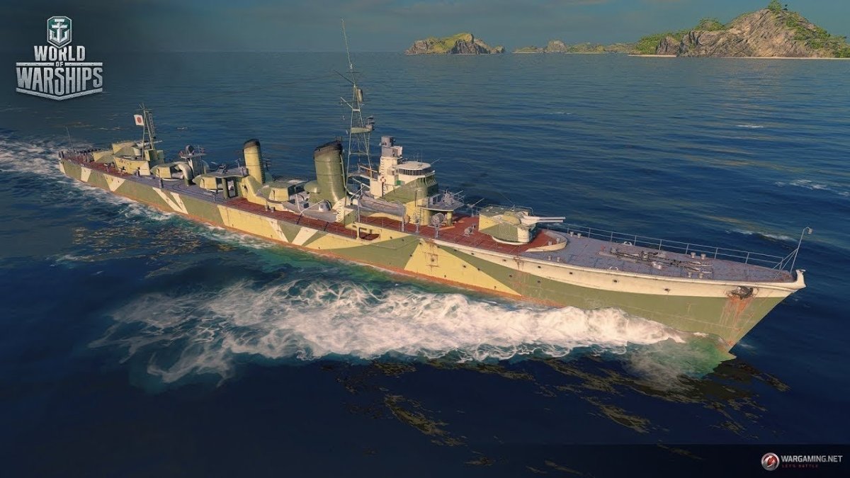 Shimakaze эсминец World of Warships