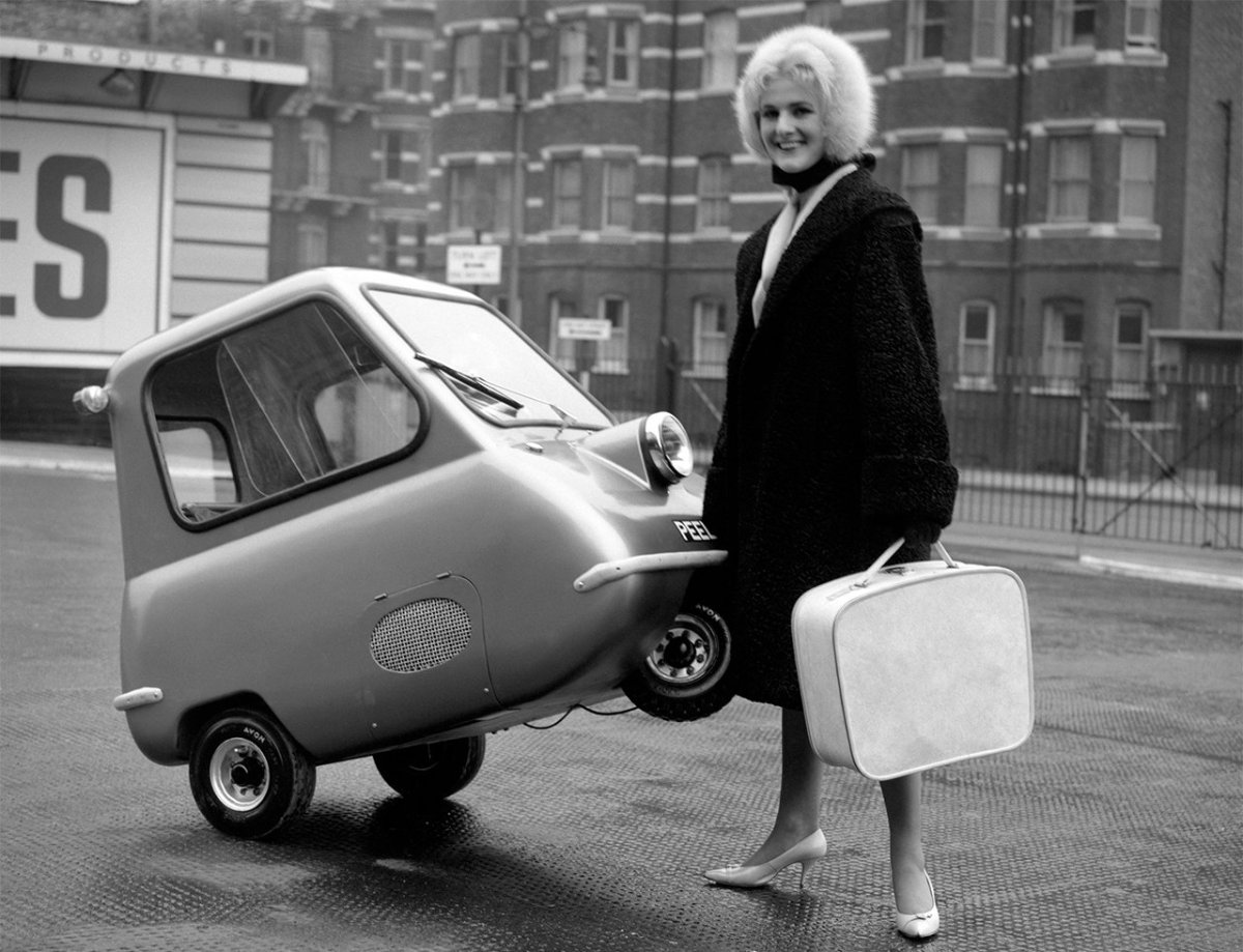 Одноместный автомобиль Peel p50