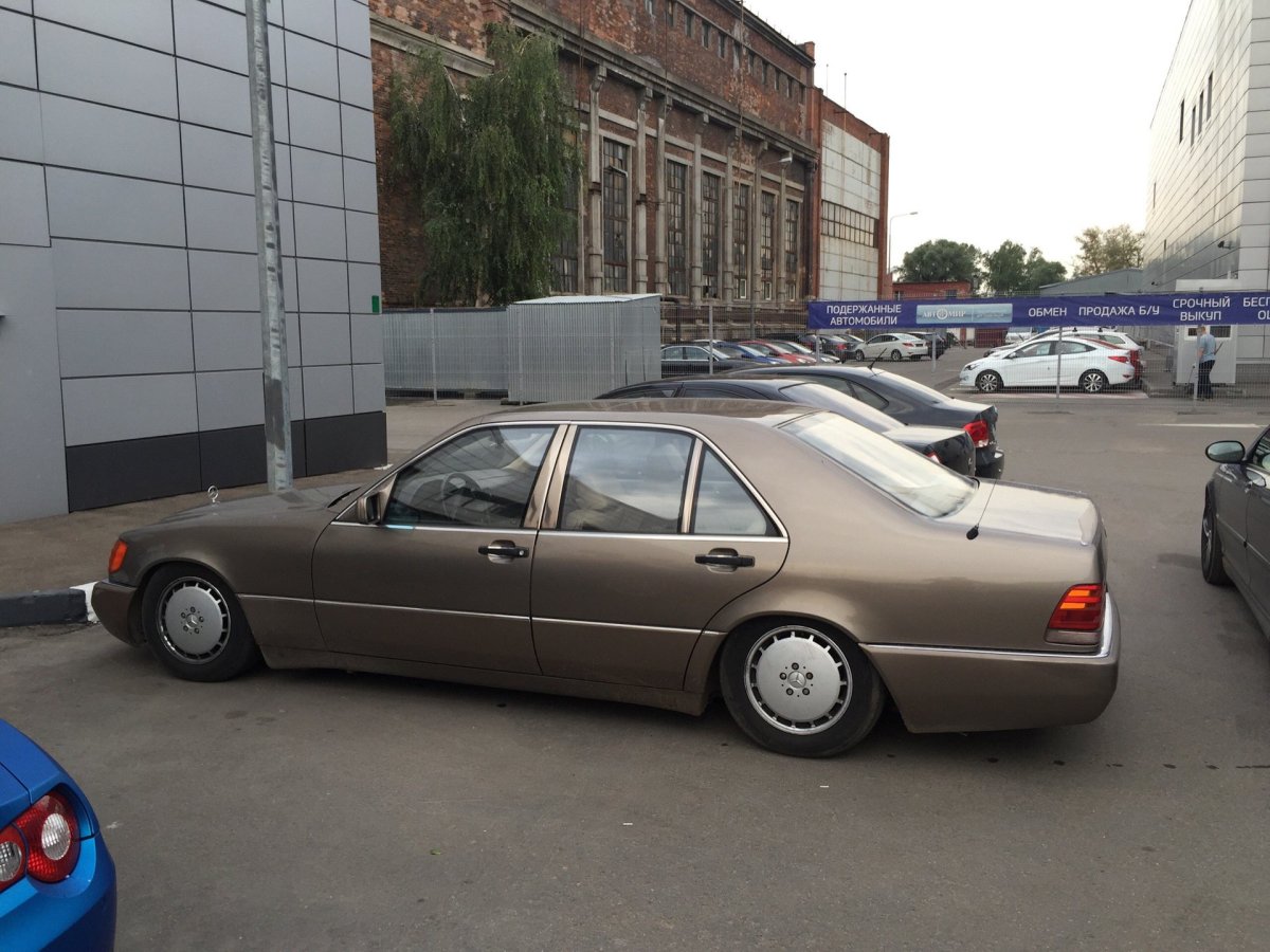 W140 заниженный