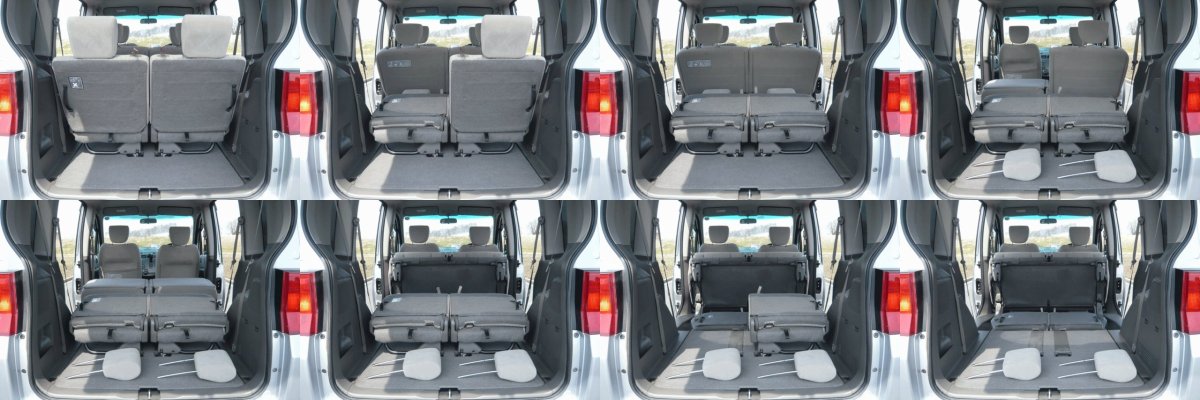 Габариты багажника Хонда Фрид