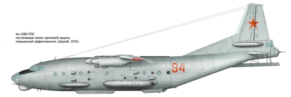 Самолёт АН-12бк ППС