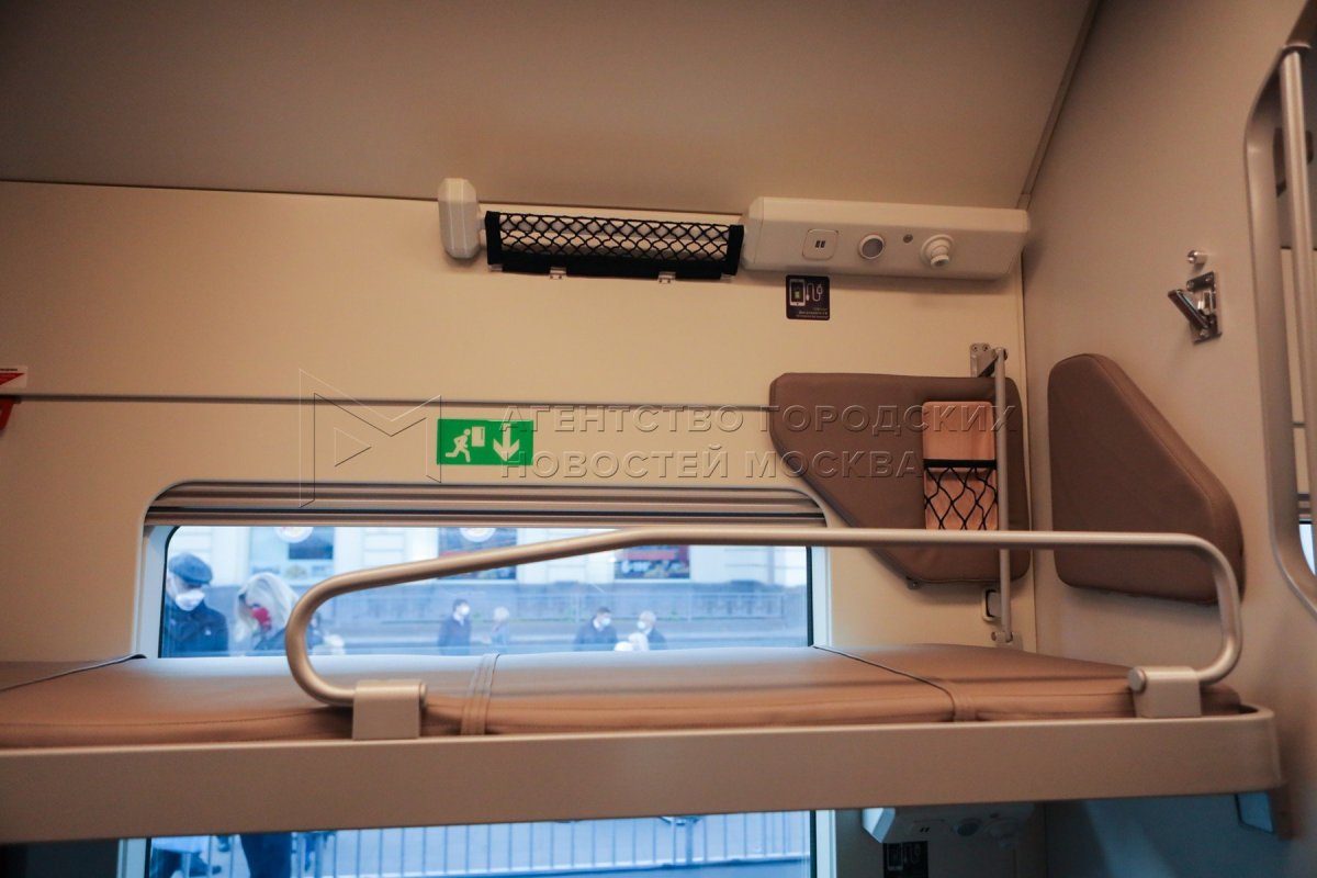 Плацкарт РЖД Верхние полки