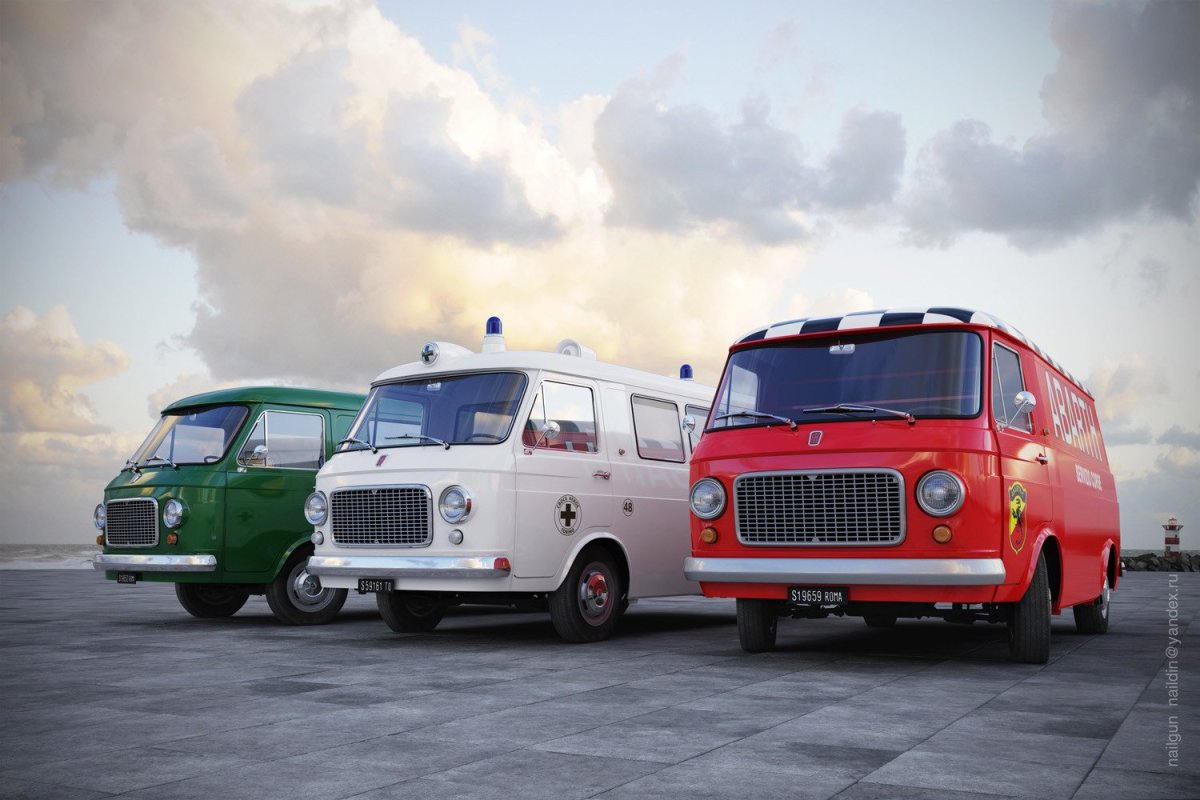 Фиат фургон старый