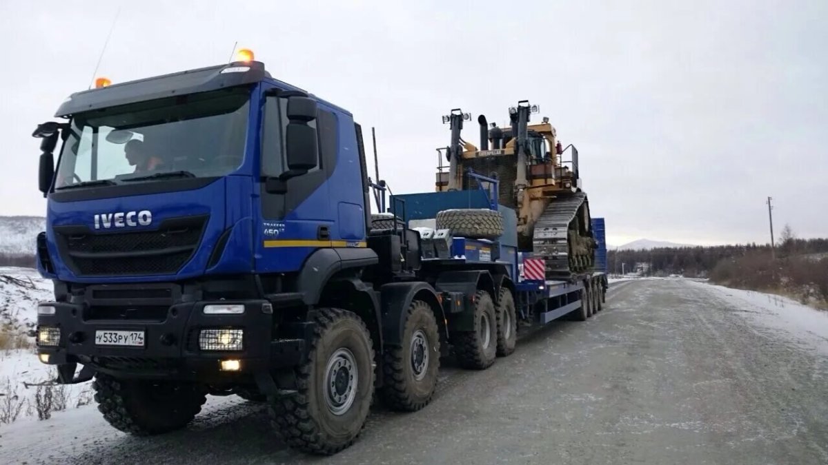 МАЗ ман трал вездеход