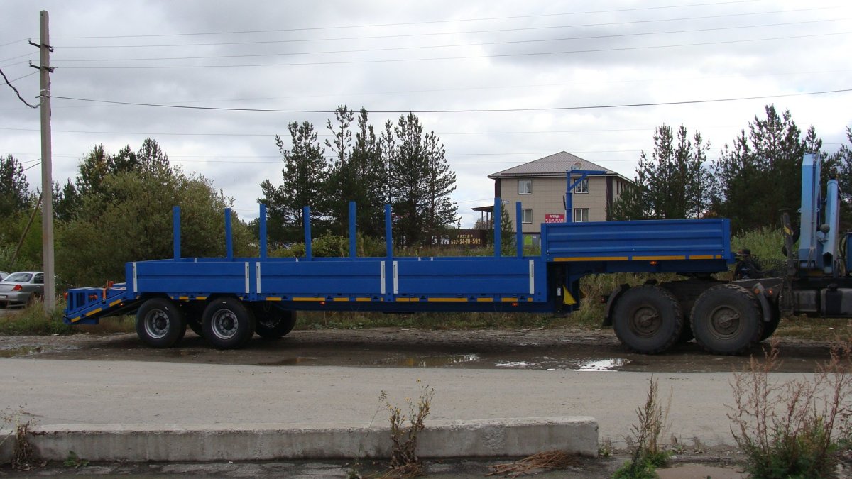 Из чего состоит полуприцеп