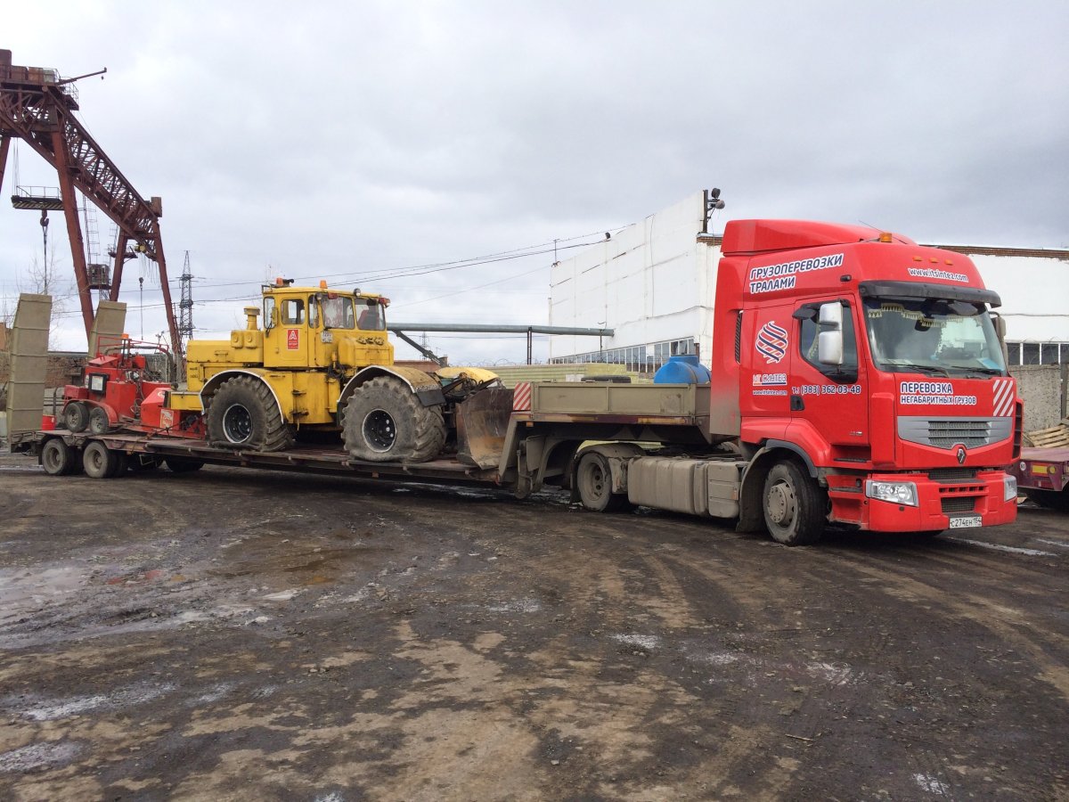 МАЗ 6340 С тралом