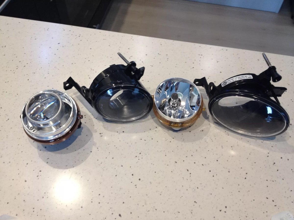 Bi-led ПТФ на Volkswagen Touareg НФ