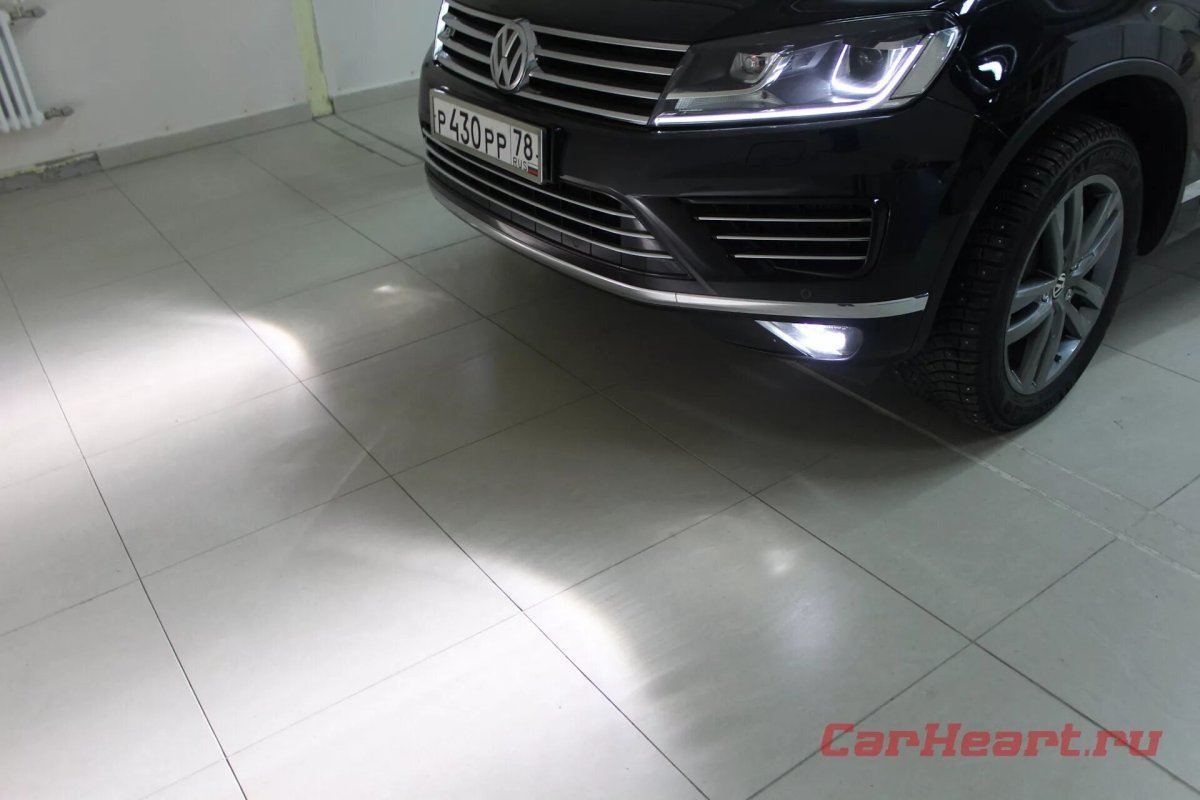 Двойных противотуманок Touareg NF