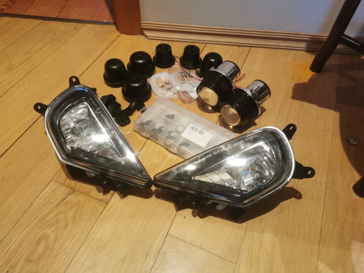 Противотуманки Туарег 1