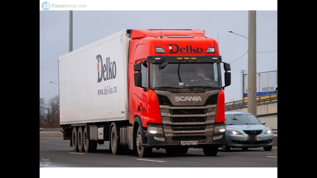 Скания р 500 Делко