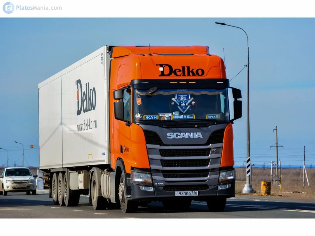 Скания r440 Делко
