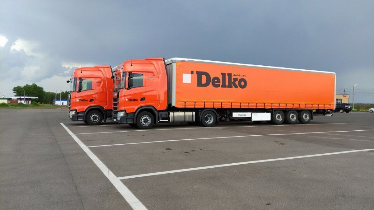 Прицеп фуры Делко