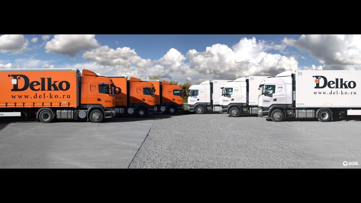 Фура Скания Делко