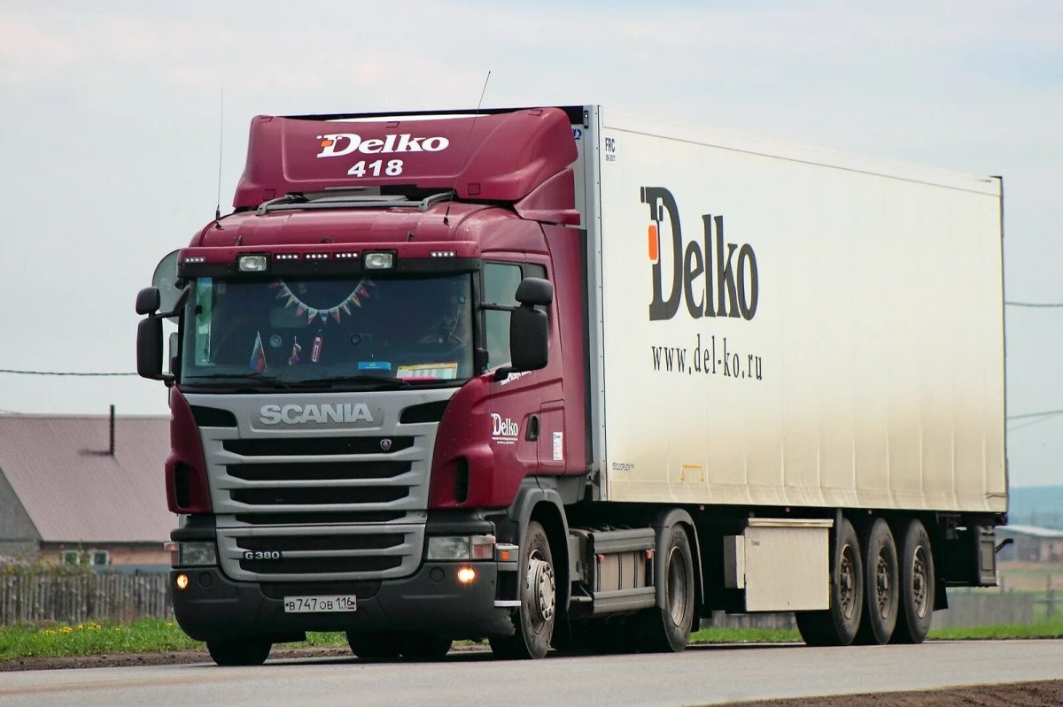 Скания тягач g380