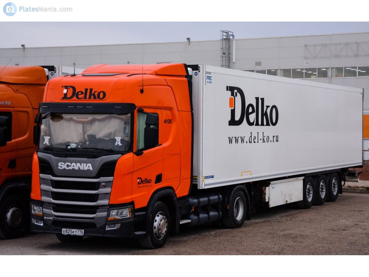 Scania r440 Делко