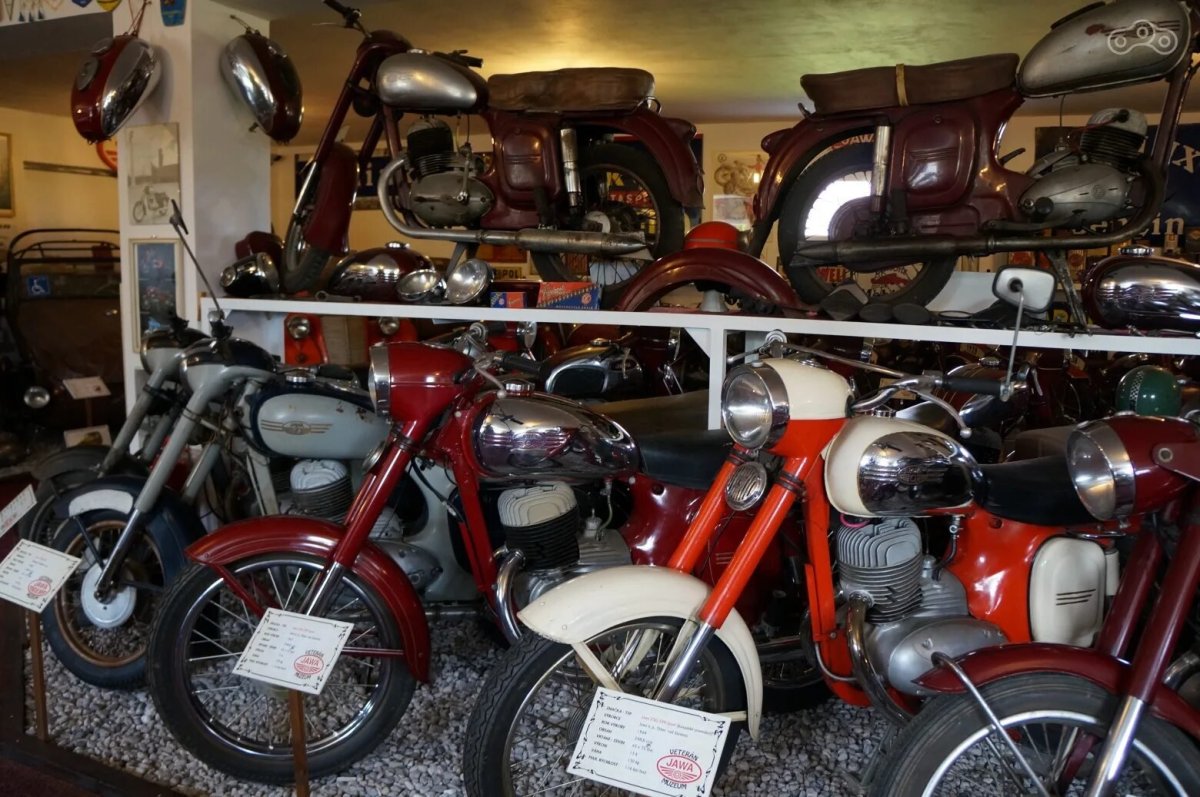 Музей мотоциклов Ява в Чехии