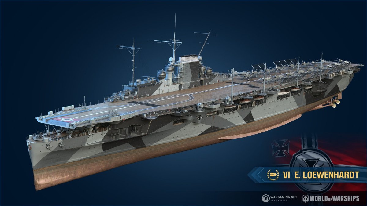 Erich Loewenhardt авианосец