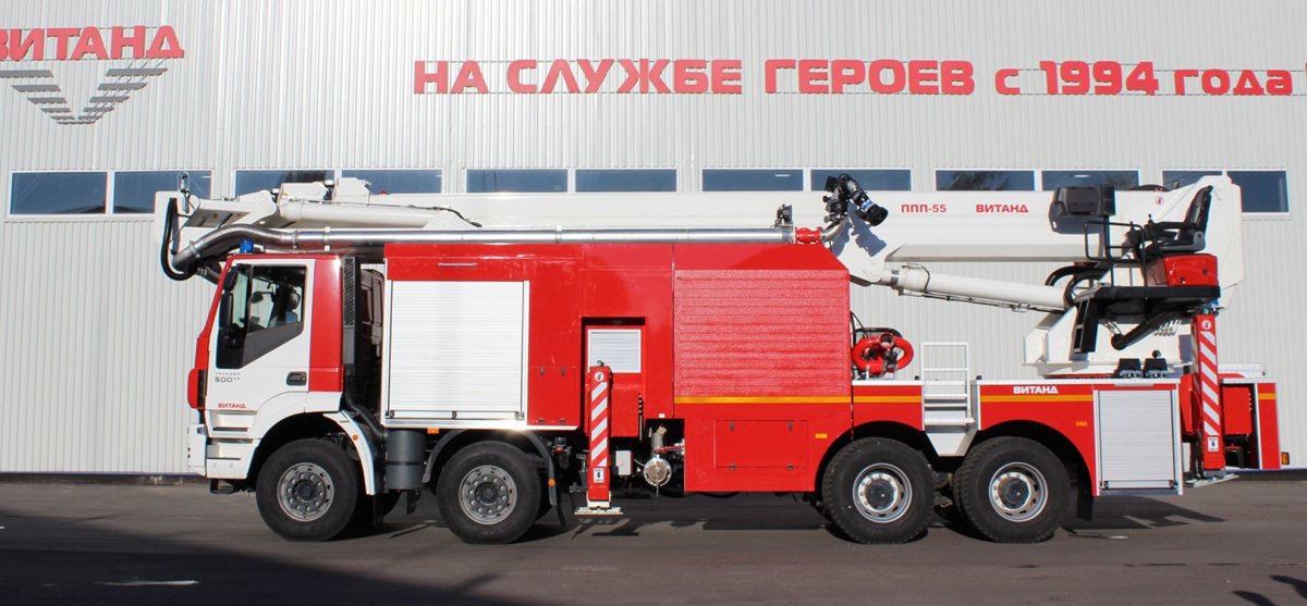 Пожарный пеноподъемник ППП