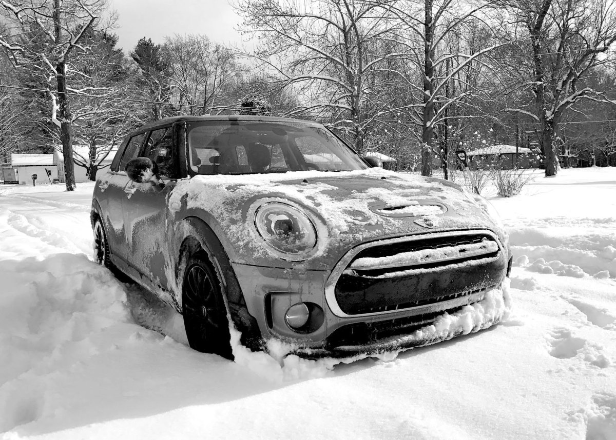 Mini Cooper f56 Snow