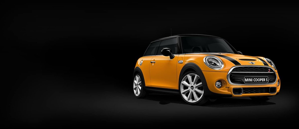 Мини Купер r56 желтый