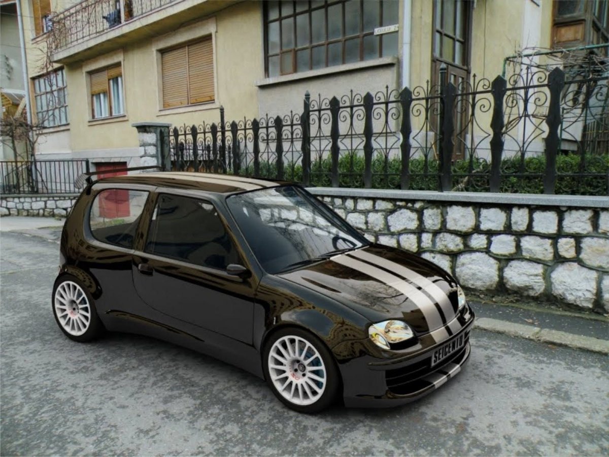 Fiat Seicento Rally car