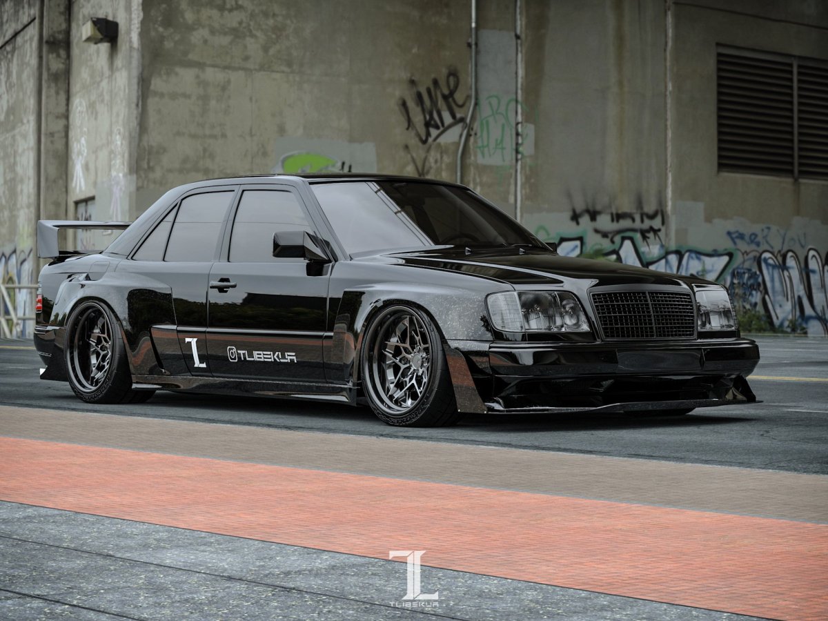 Мерседес w124 Tuning