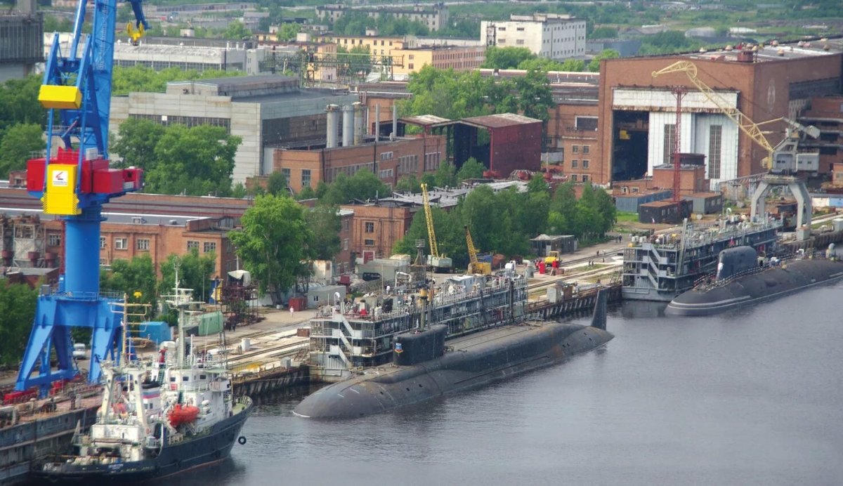Завод Севмаш Северодвинск