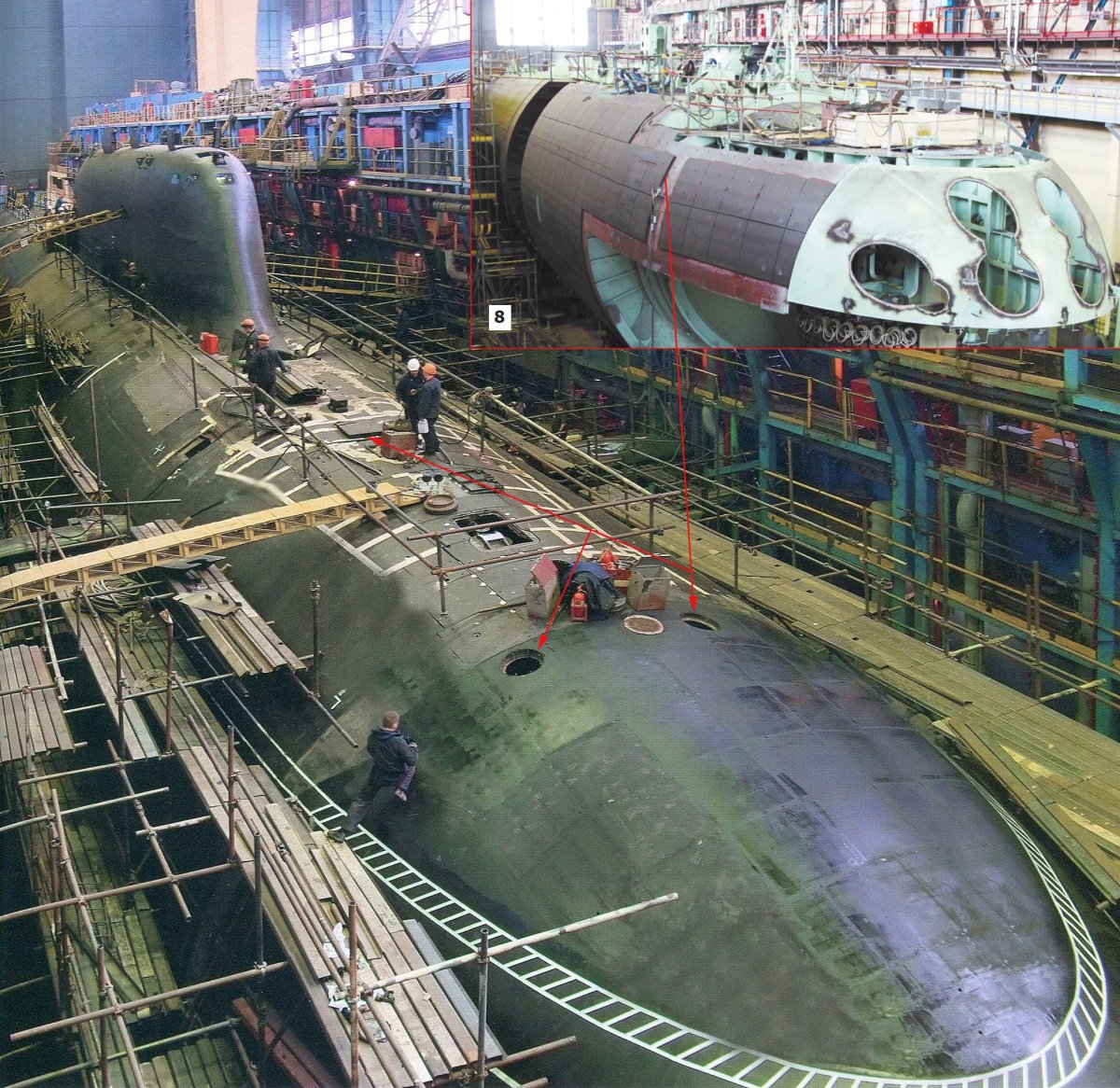 Завод атомных подводных лодок Северодвинск