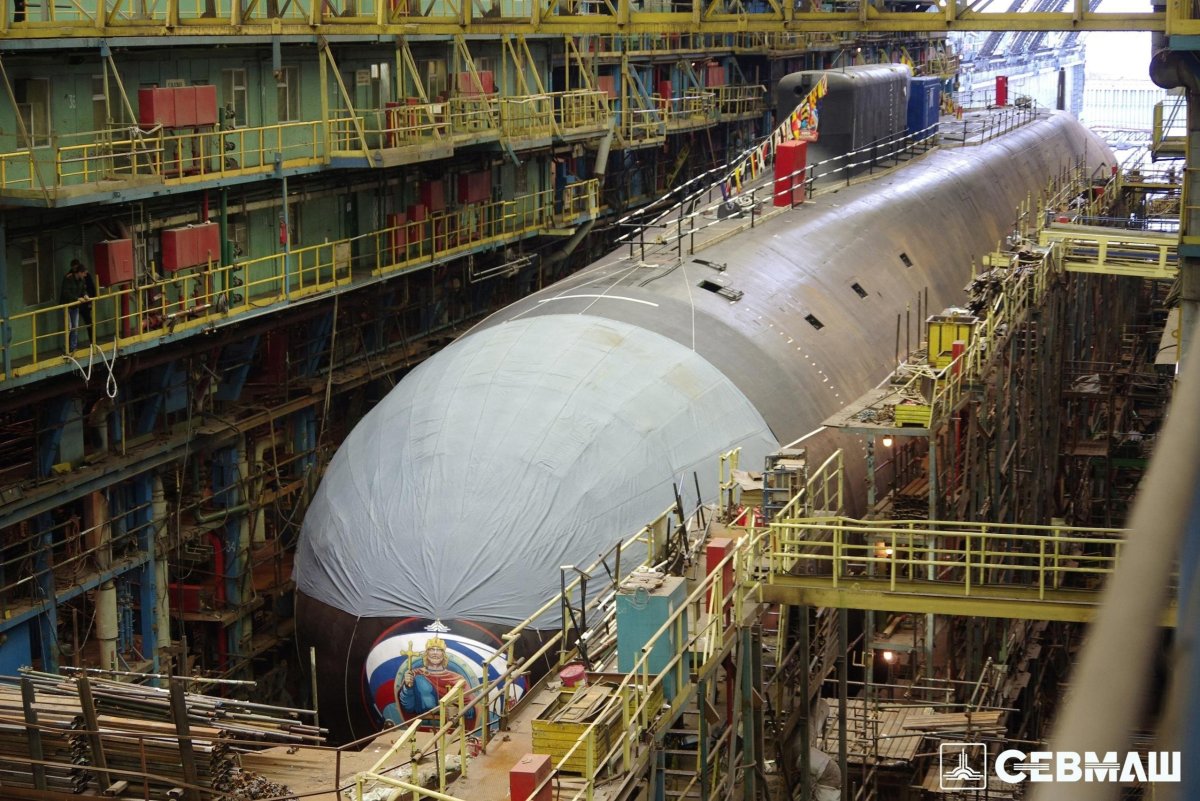 Подводные лодки проекта 955 Борей князь Владимир