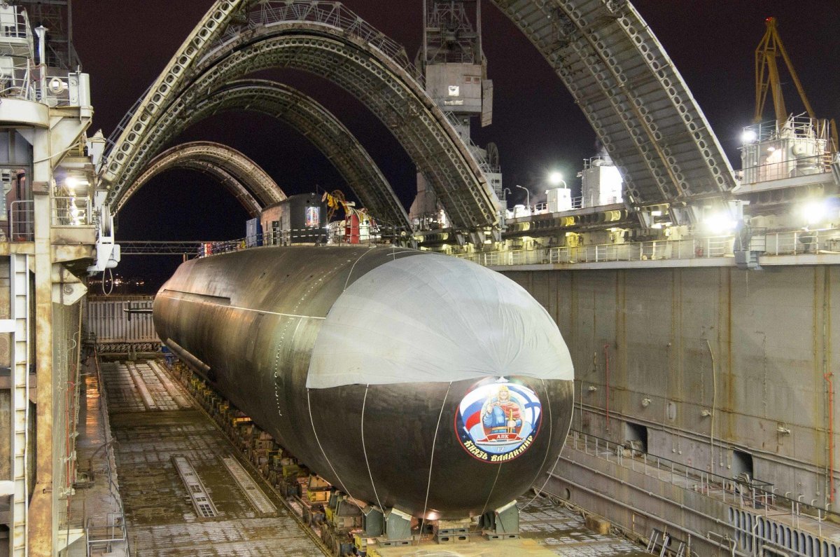 АПЛ проекта 955а Борей-а князь Владимир