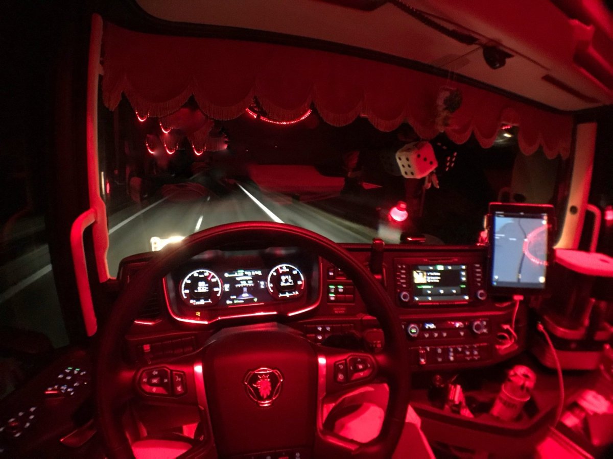 Scania s500 салон