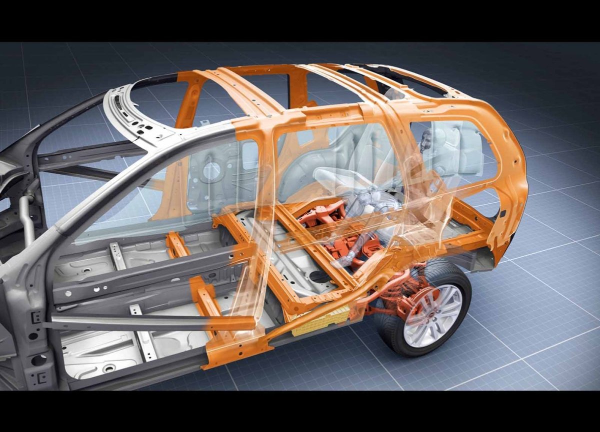 Вольво xc90 рама