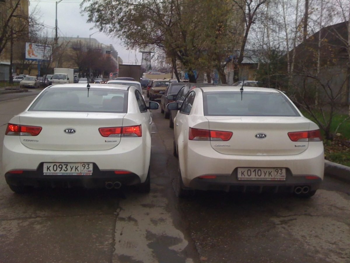 Номер автомобиля одинаковые