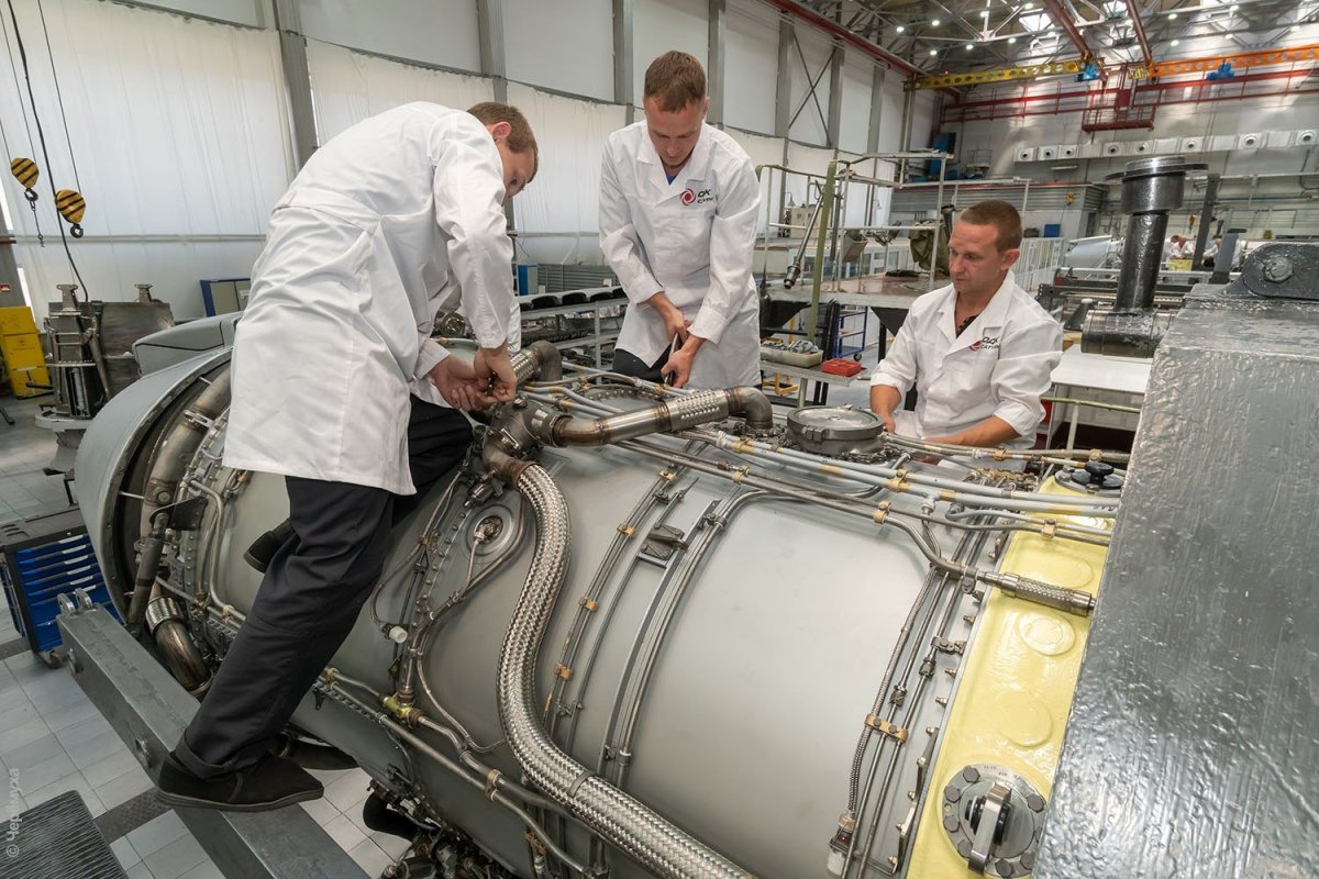 ОДК Кузнецов сборочный цех