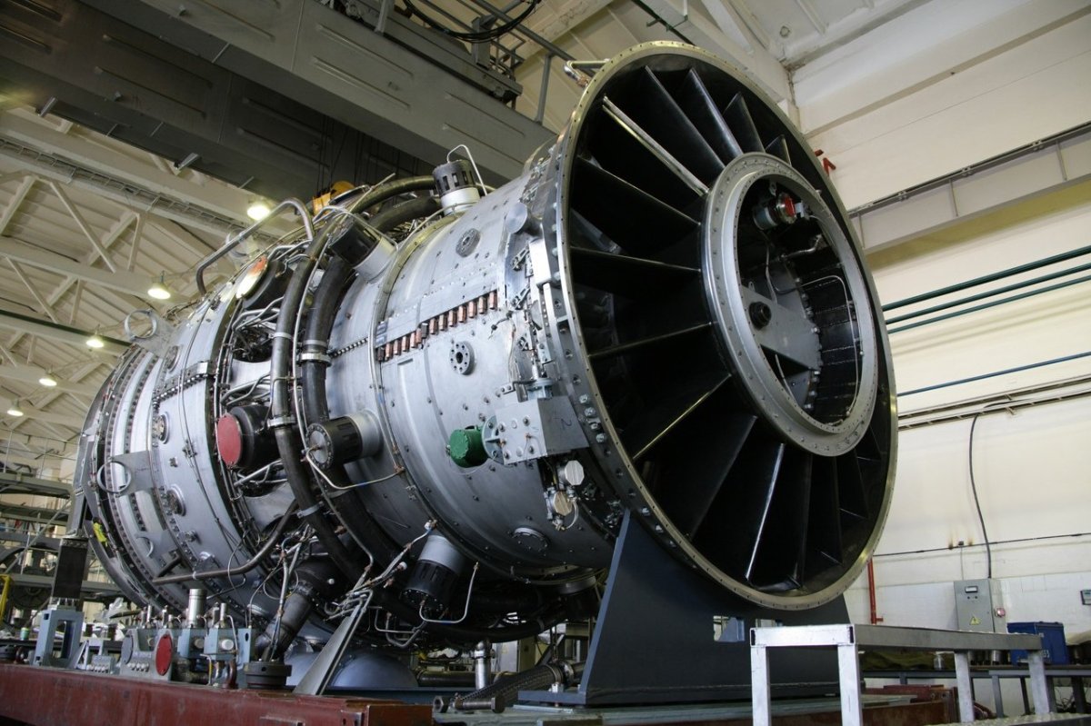 Российская газовая турбина ГТД-110