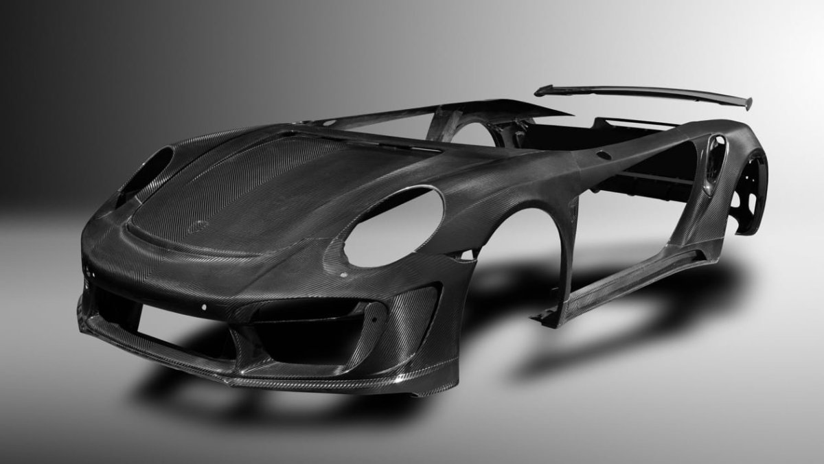 Porsche 911 карбоновый кузов