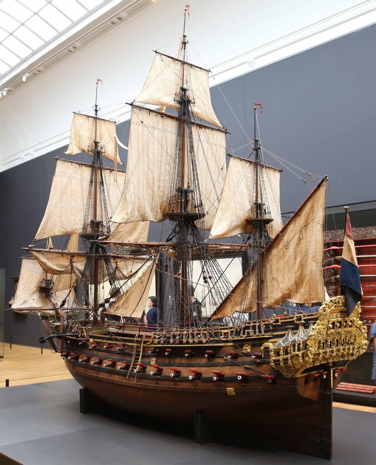 Галеон линейный корабль 17 века