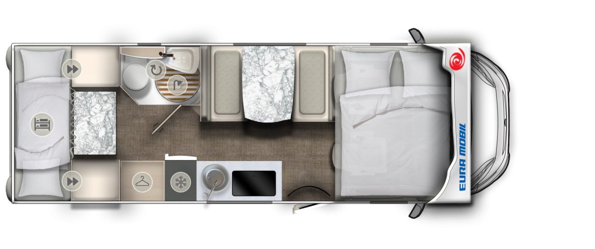 Eura mobil Activa one 550