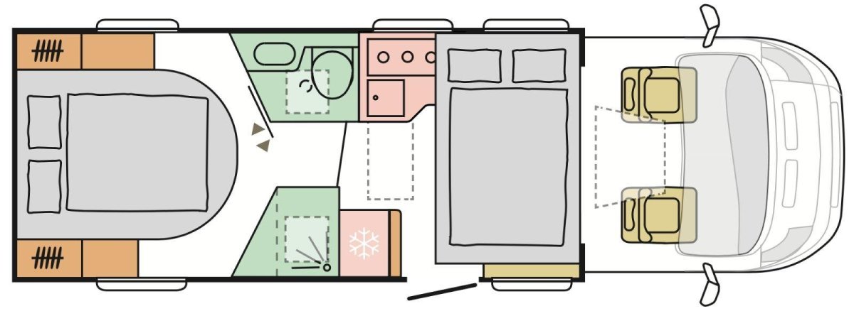 Adria Matrix Plus 600sp