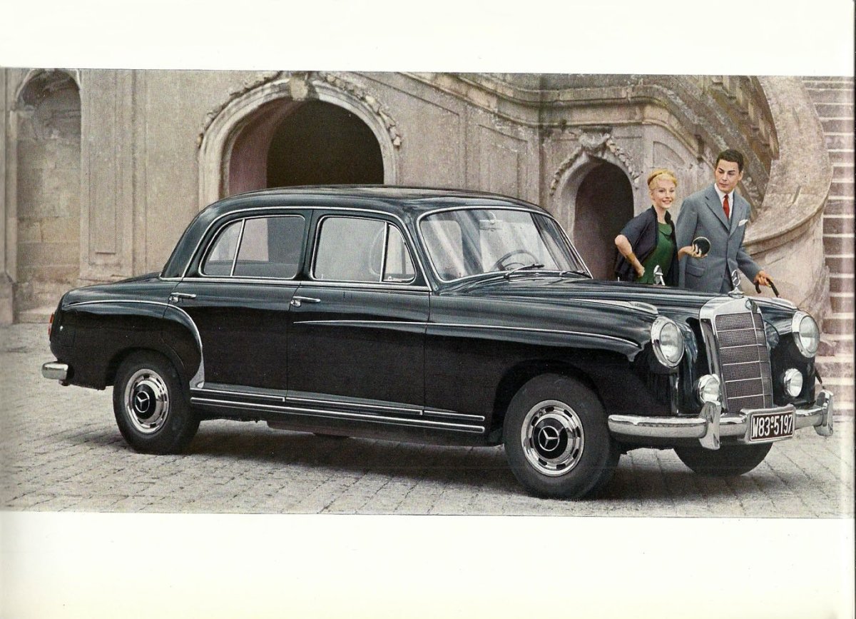Mercedes-Benz 180c Ponton 1961