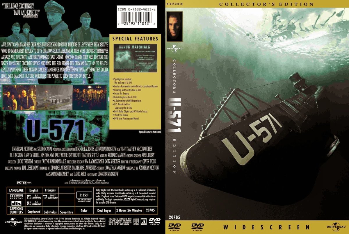 U-571 (2000) обложка