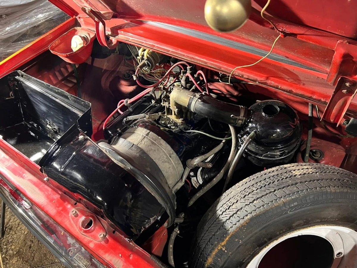 Подкапотка ЗАЗ 968