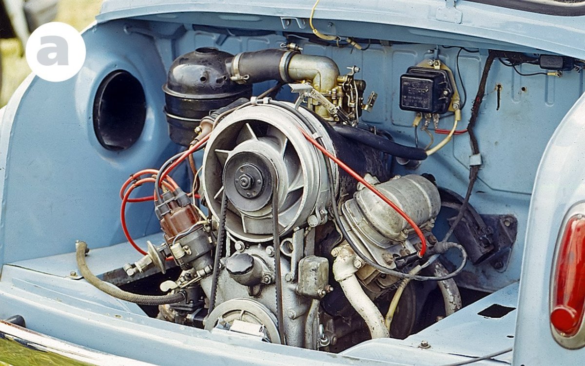 ЗАЗ 965 Запорожец двигатель