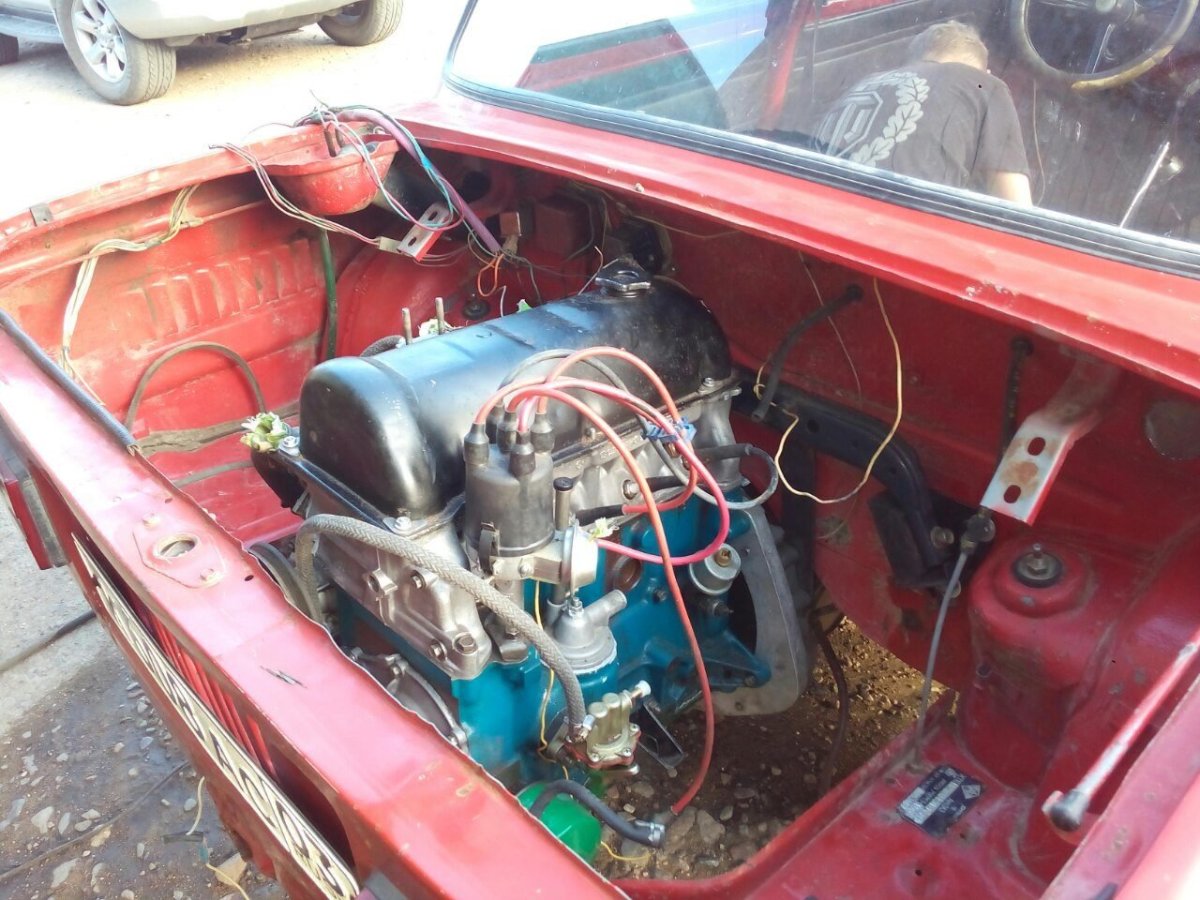 ЗАЗ 968 С двигателем ВАЗ 2106