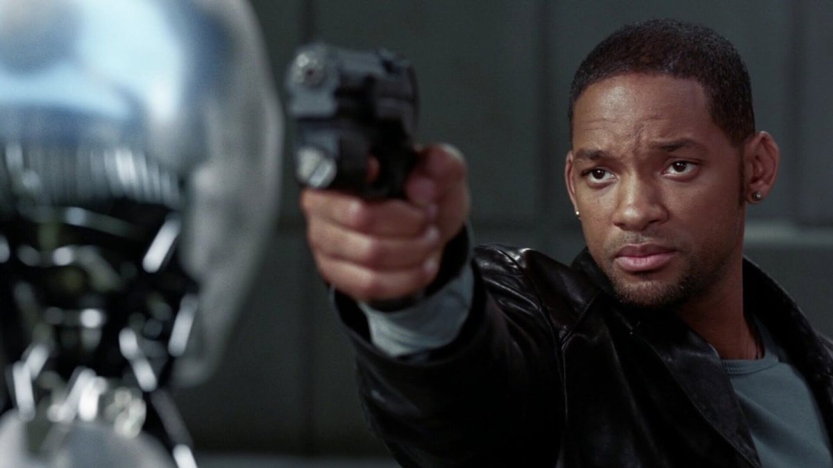 Уилл Смит и робот