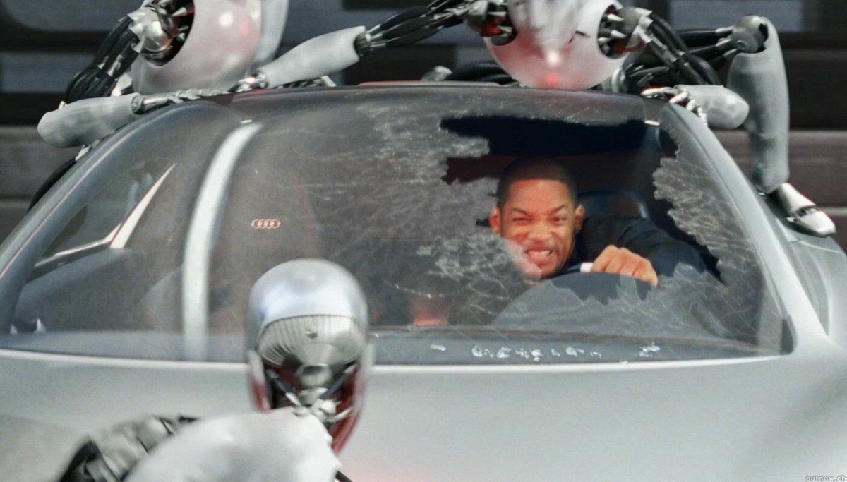 Я робот 2004 съемки